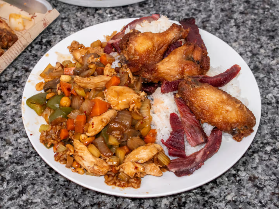 Kung Pao Chicken, Boneless Ribs, Chicken Wings